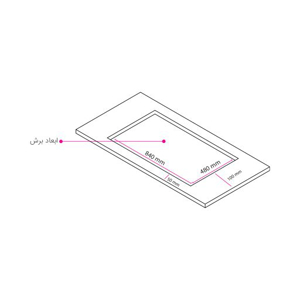 تصویر اجاق گاز صفحه ای کن مدل IGT502